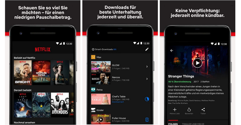 Netflix auf android