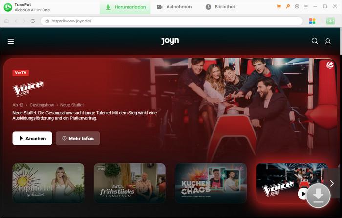 TunePat Joyn Downloader